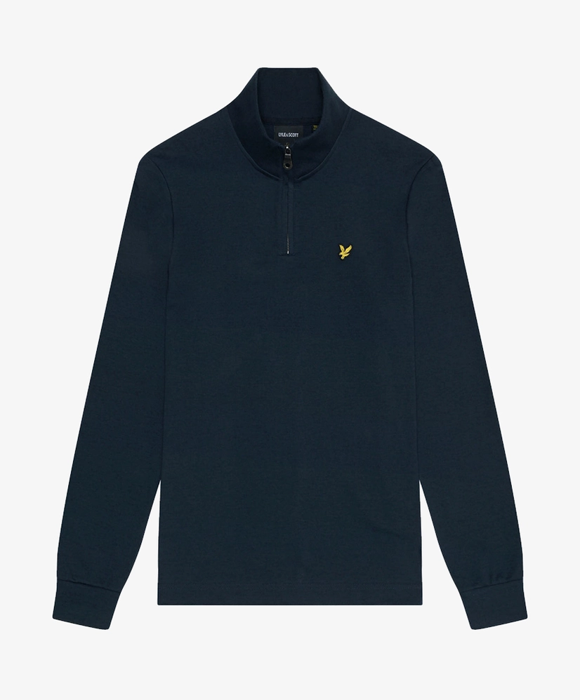 Lyle & Scott Sweater Interlock Half Zip