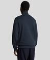 Lyle & Scott Sweater Tonal Eagle Half Zip