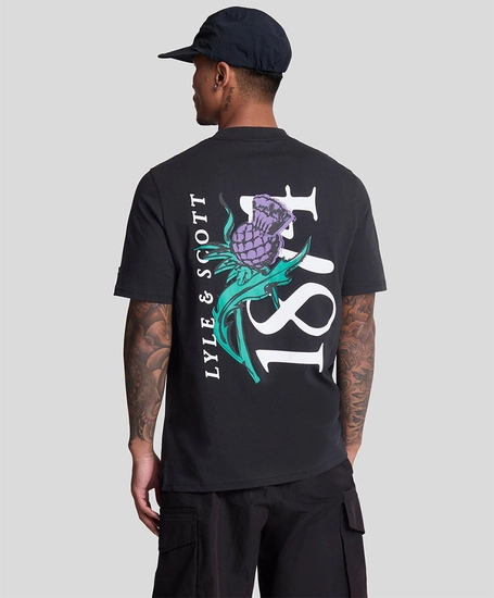 Lyle & Scott T-shirt Thistle Flora