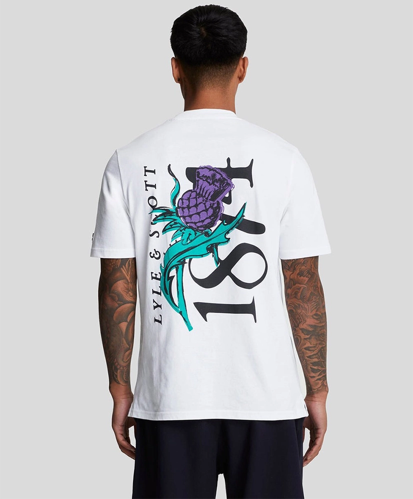 Lyle & Scott T-shirt Thistle Flora