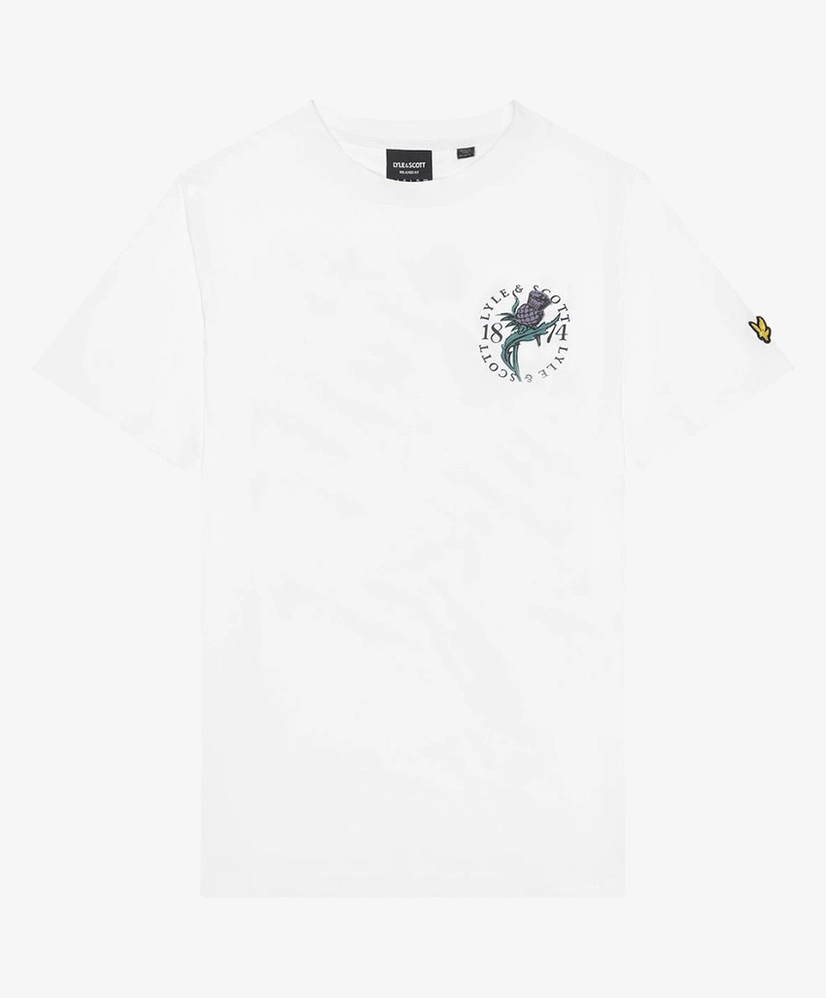 Lyle & Scott T-shirt Thistle Flora