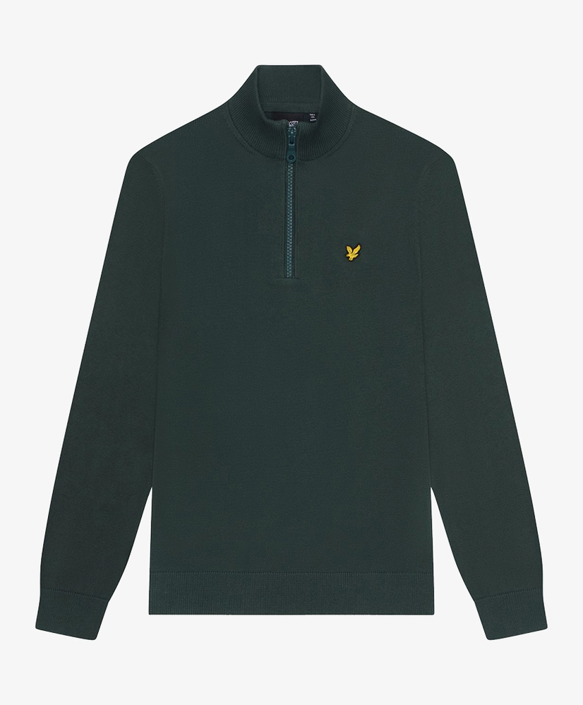 Lyle & Scott Trui Half Zip Logo