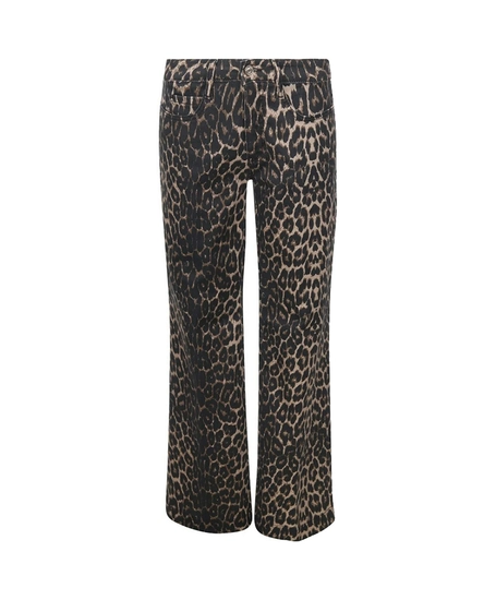 MAC Jeans Leopard Wide Leg