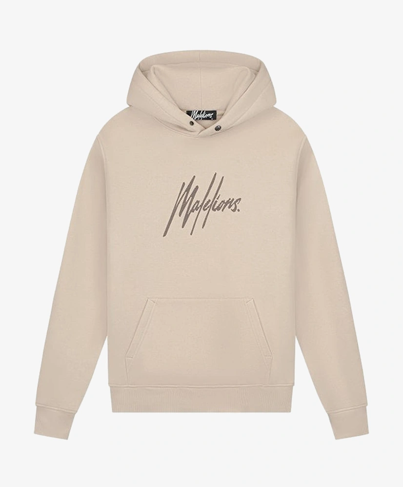 Malelions Hoodie Striped Signature