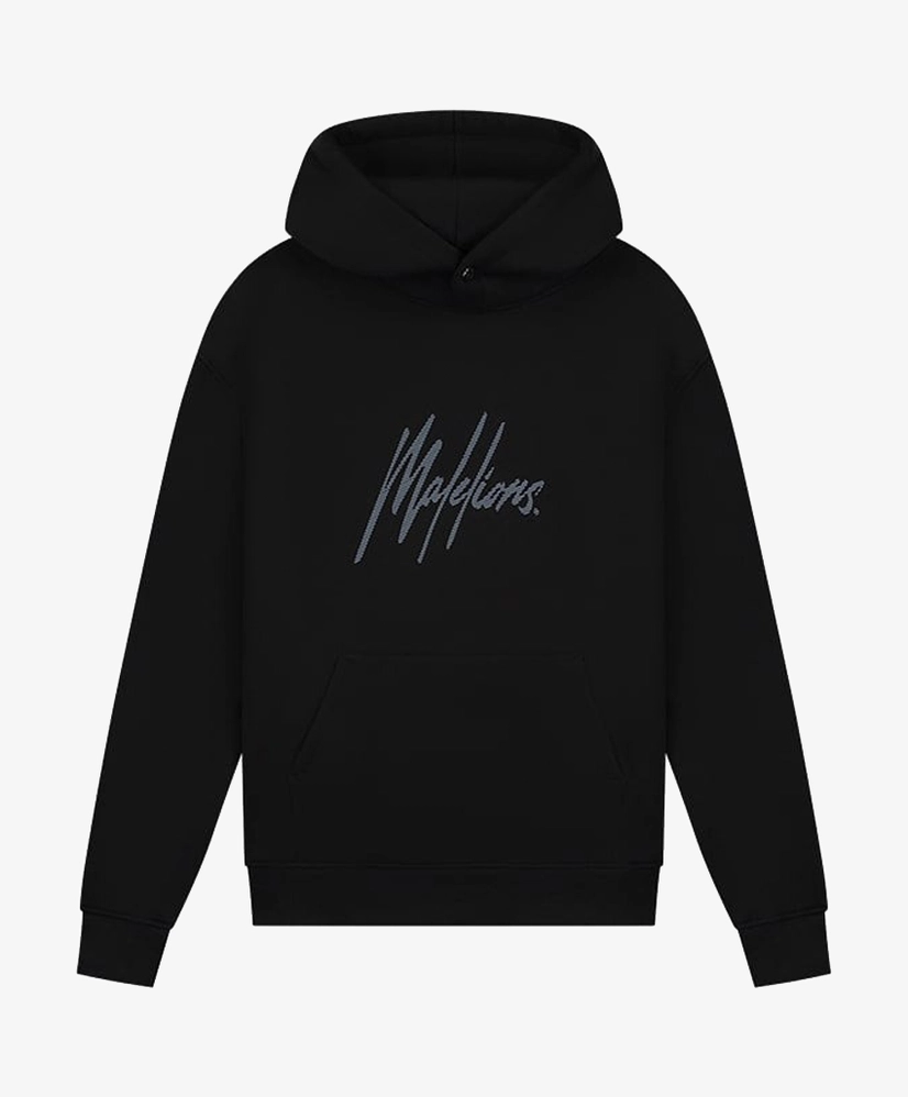 Malelions Hoodie Striped Signature