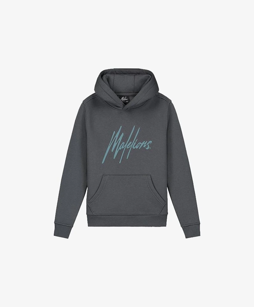 Malelions Junior Hoodie Striped Signature