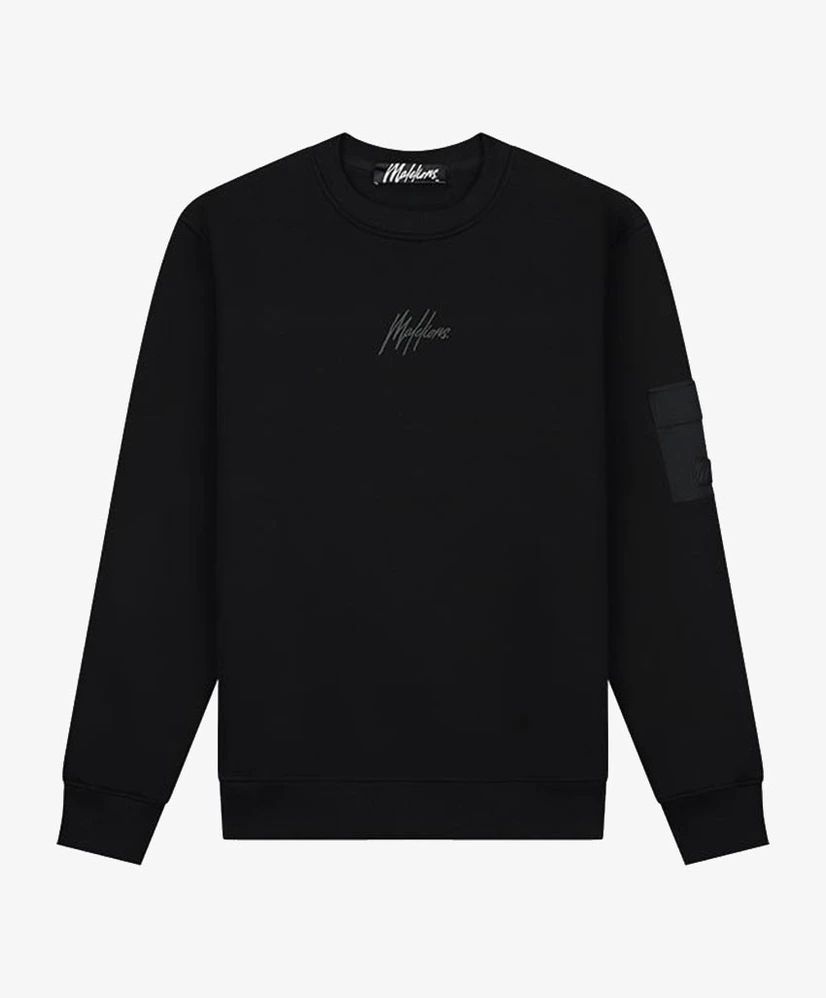 Malelions Sweater Nylon Pocket