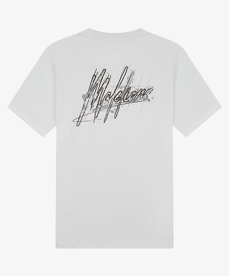 Malelions T-shirt Splash Signature Backprint