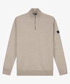 Malelions Trui Knitted Half Zip