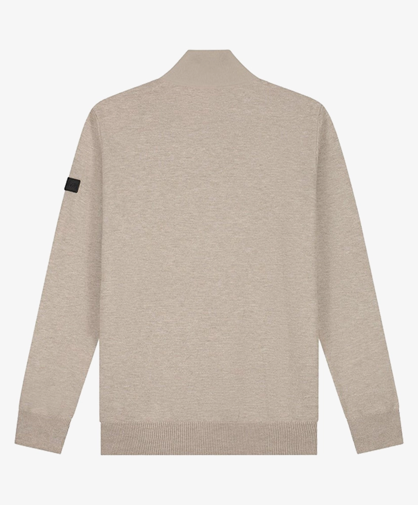 Malelions Trui Knitted Half Zip