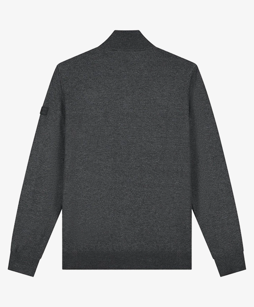 Malelions Trui Knitted Half Zip