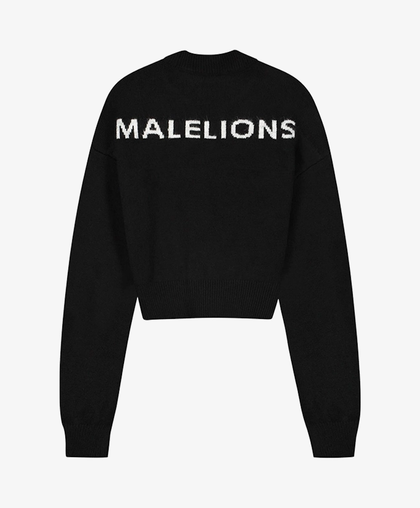 Malelions Women Trui Knit Logo