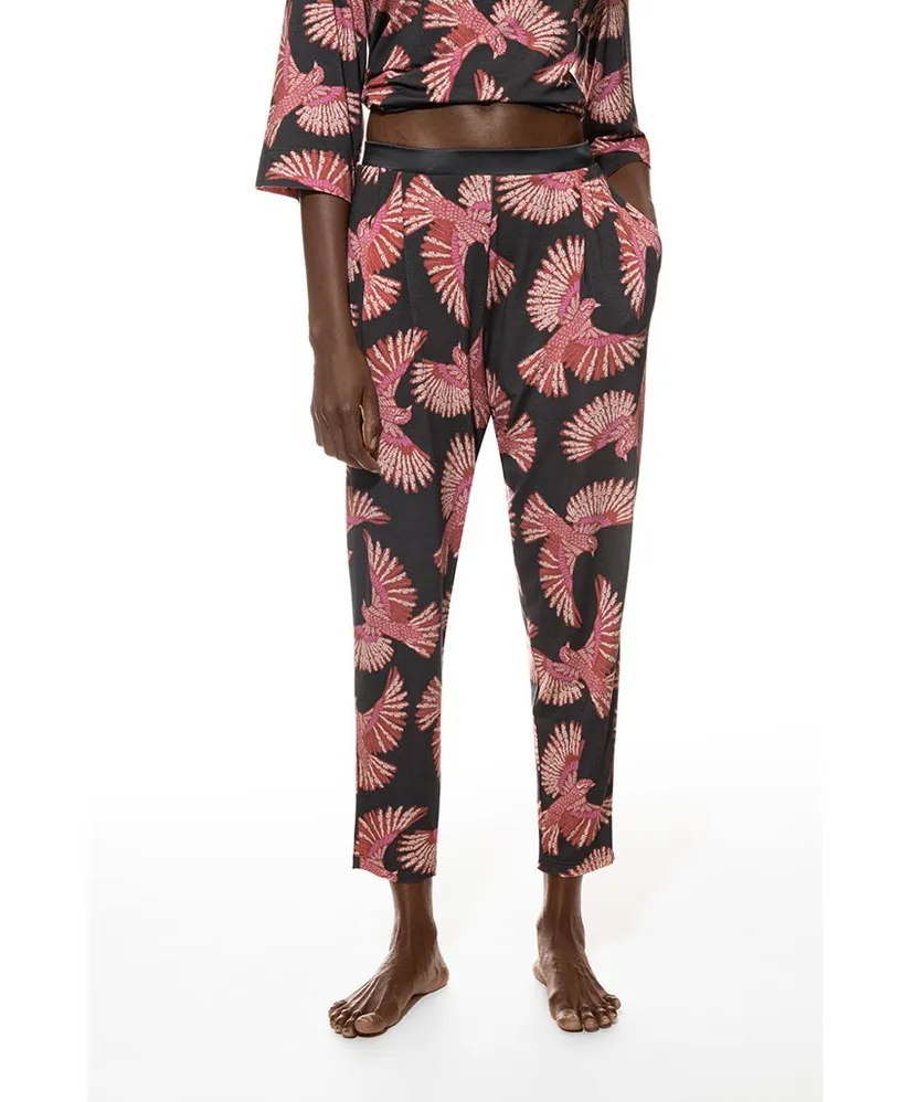 Mey Pyjama Broek Vogels