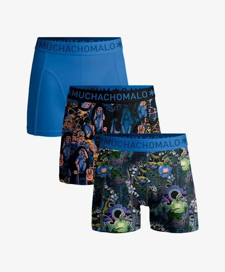 Muchachomalo Boys Boxer Fruit Noevil 3-Pack