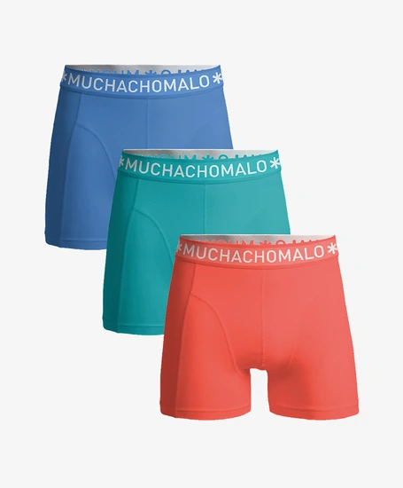 Muchachomalo Boys Boxer Solid 3-Pack