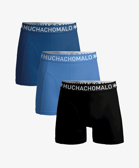 Muchachomalo Boys Boxer Solid 3-Pack