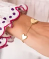 My Jewellery Armband 2 Hearts