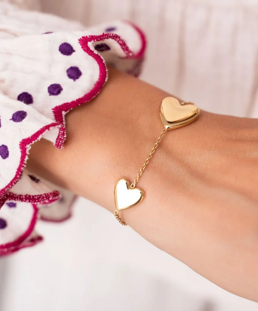 My Jewellery Armband 2 Hearts