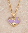 My Jewellery Ketting Enamel Vintage Heart