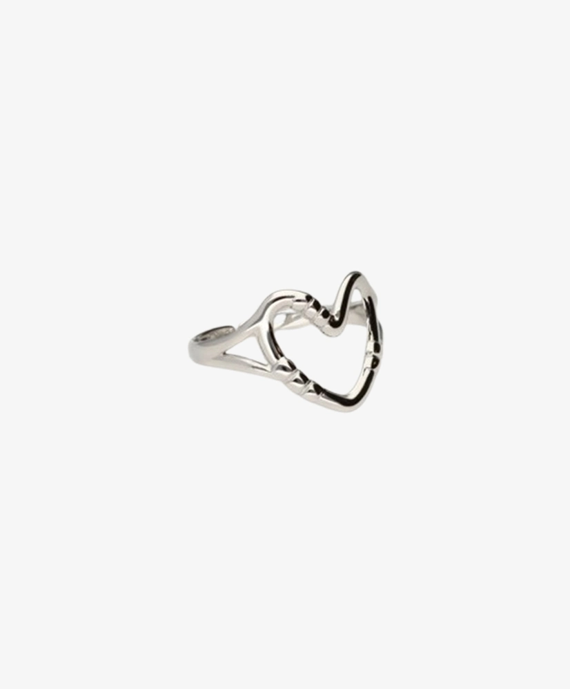 My Jewellery Ring heart open