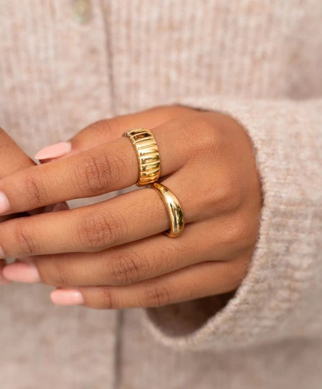 My Jewellery Ring stripe bubble