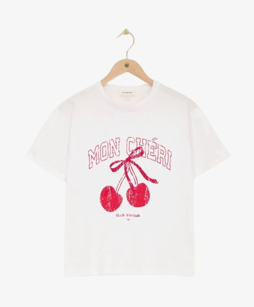 My Jewellery T-shirt Mon Cheri Cherry