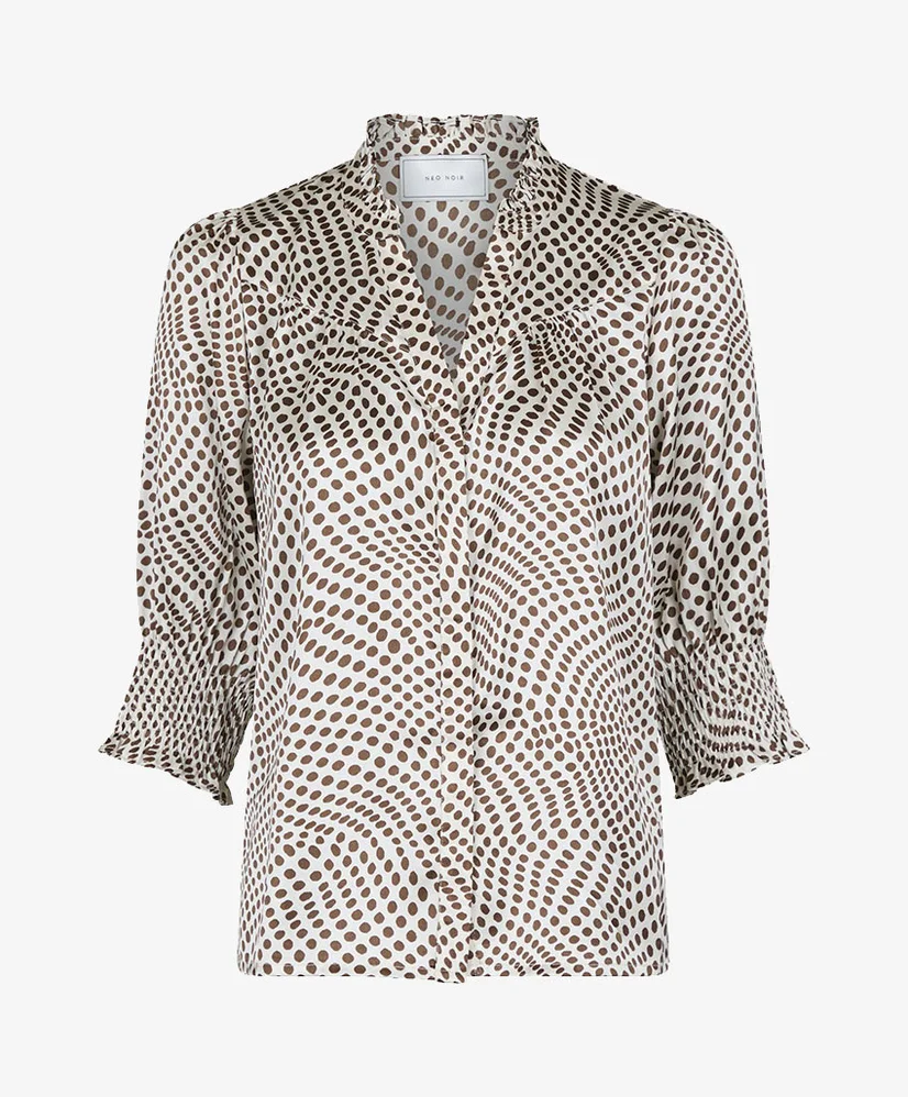 Neo Noir Blouse Diana Vibrant Dot