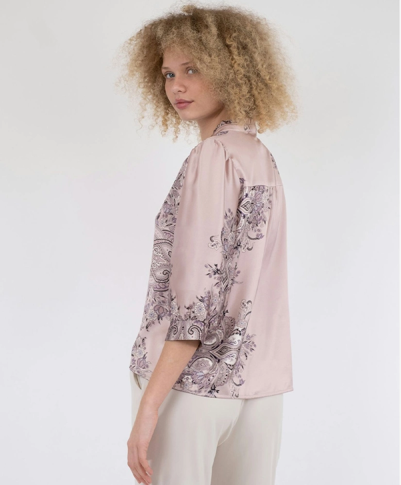 Neo Noir Blouse Roselle Paisley