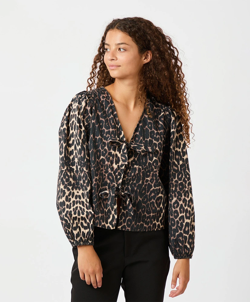 Neo Noir Blouse Tova Leopard