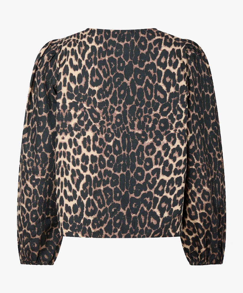 Neo Noir Blouse Tova Leopard