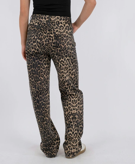 Neo Noir Broek Simona Leopard