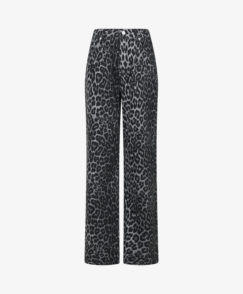 Neo Noir Broek Simona Leopard