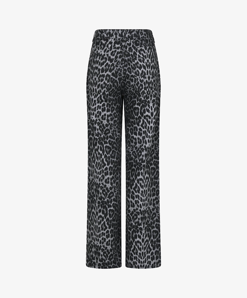 Neo Noir Broek Simona Leopard