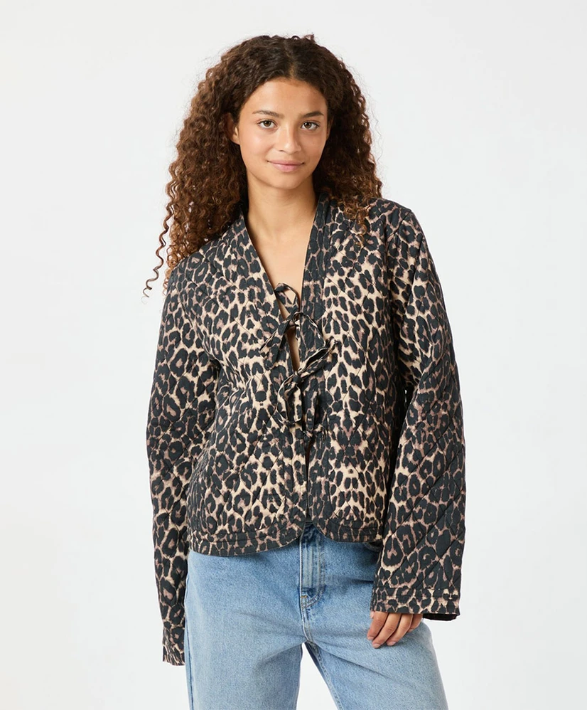 Neo Noir Jacket Dubbie Leopard