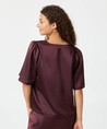 Neo Noir Top Largo Satin