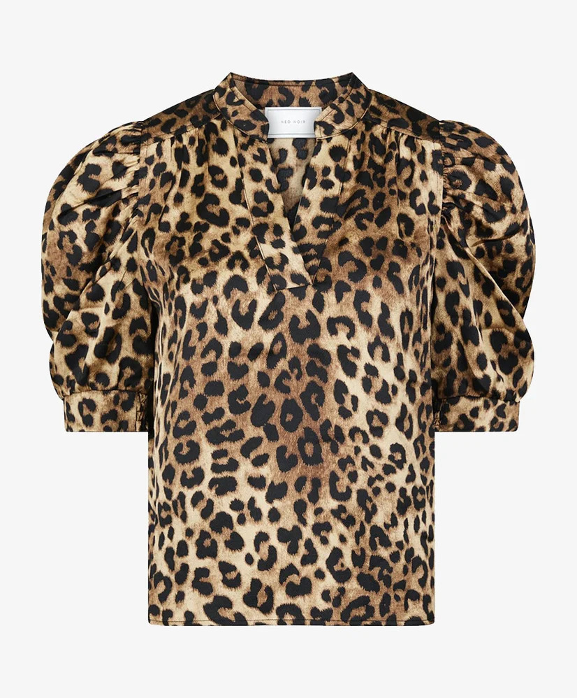 Neo Noir Top Roella Leopard