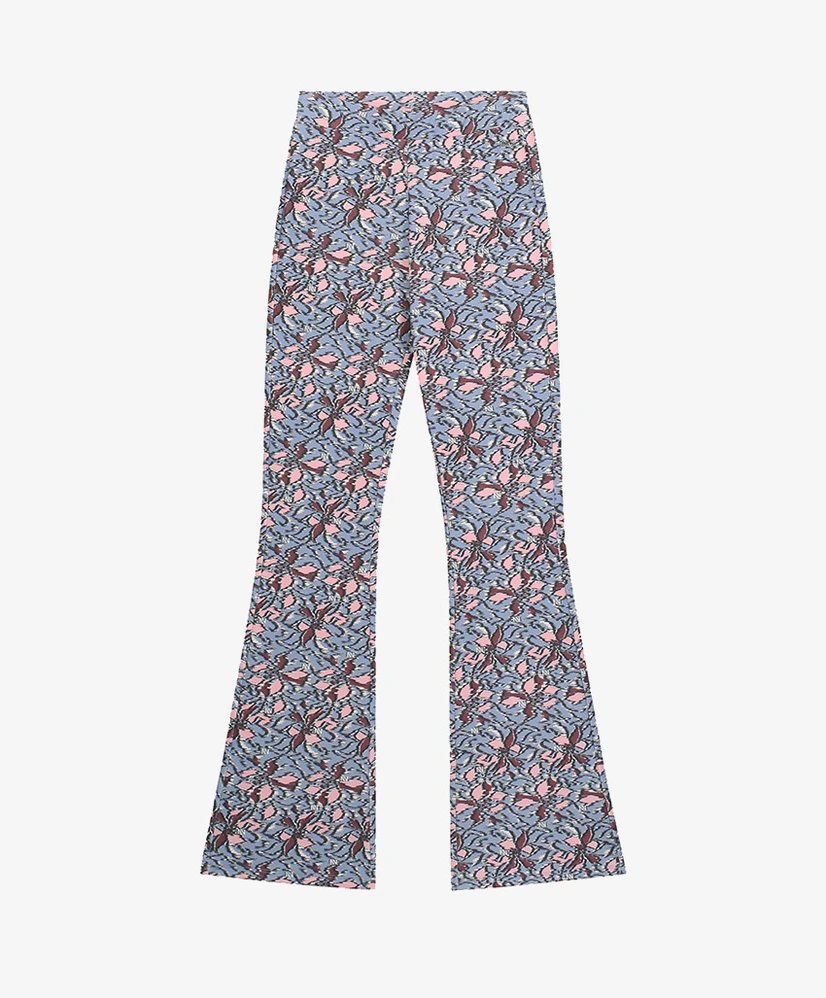 NIK&NIK Flared Broek Printed