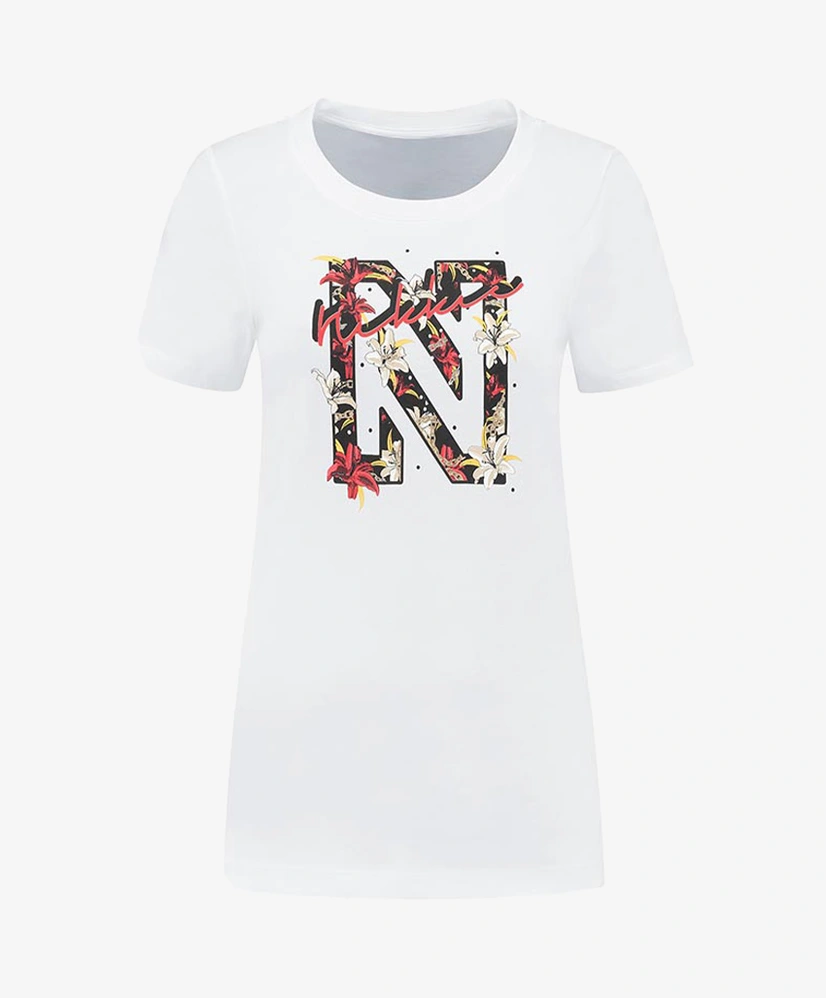 NIKKIE T-shirt Rose Chain