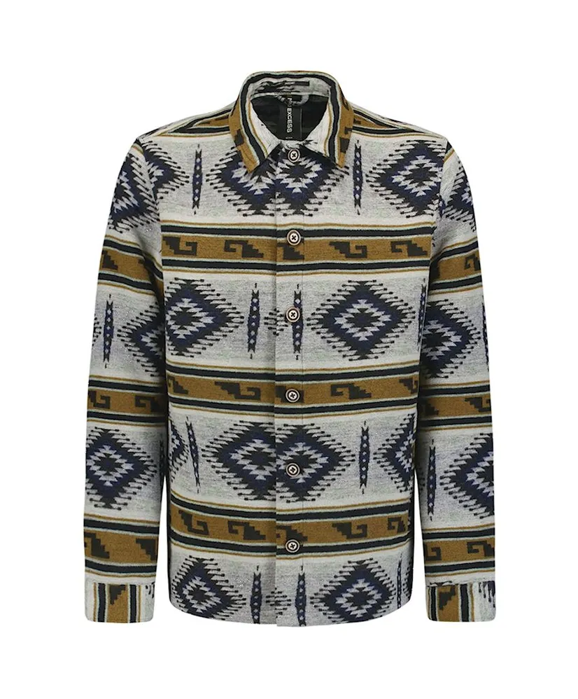 No Excess Overshirt Aztec