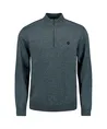 No Excess Trui Gemêleerd Half Zip