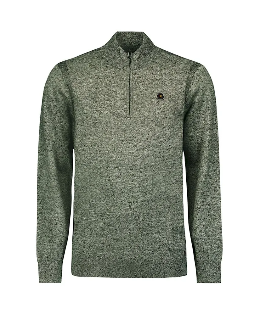 No Excess Trui Gemêleerd Half Zip