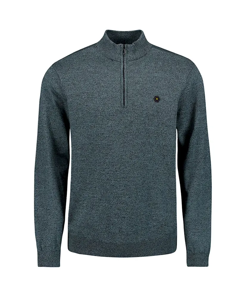 No Excess Trui Gemêleerd Half Zip