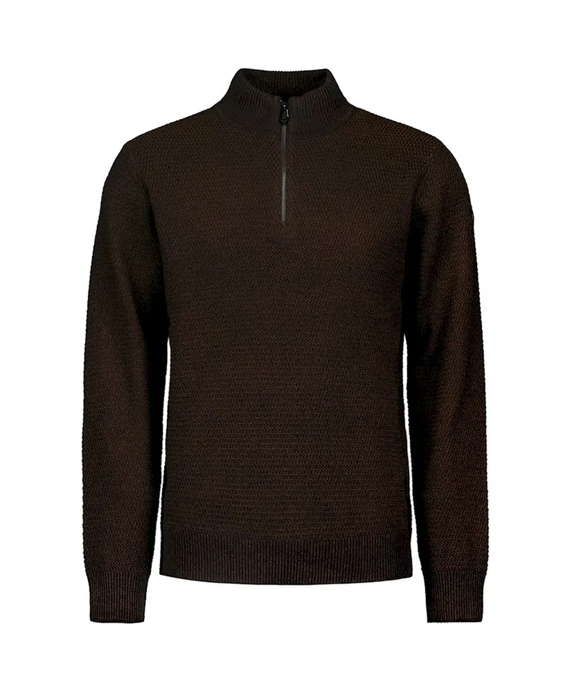 No Excess Trui Gemêleerd Half Zip