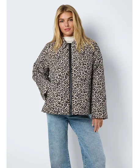 NOISY MAY Jacket Gilly Leopard