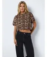 NOISY MAY T-shirt Alena Leopard