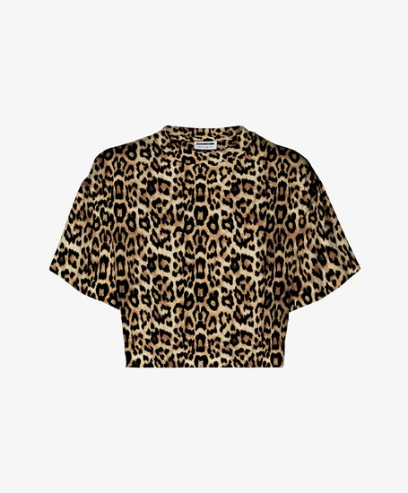 NOISY MAY T-shirt Alena Leopard