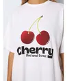 NOISY MAY T-shirt Millie Cherry