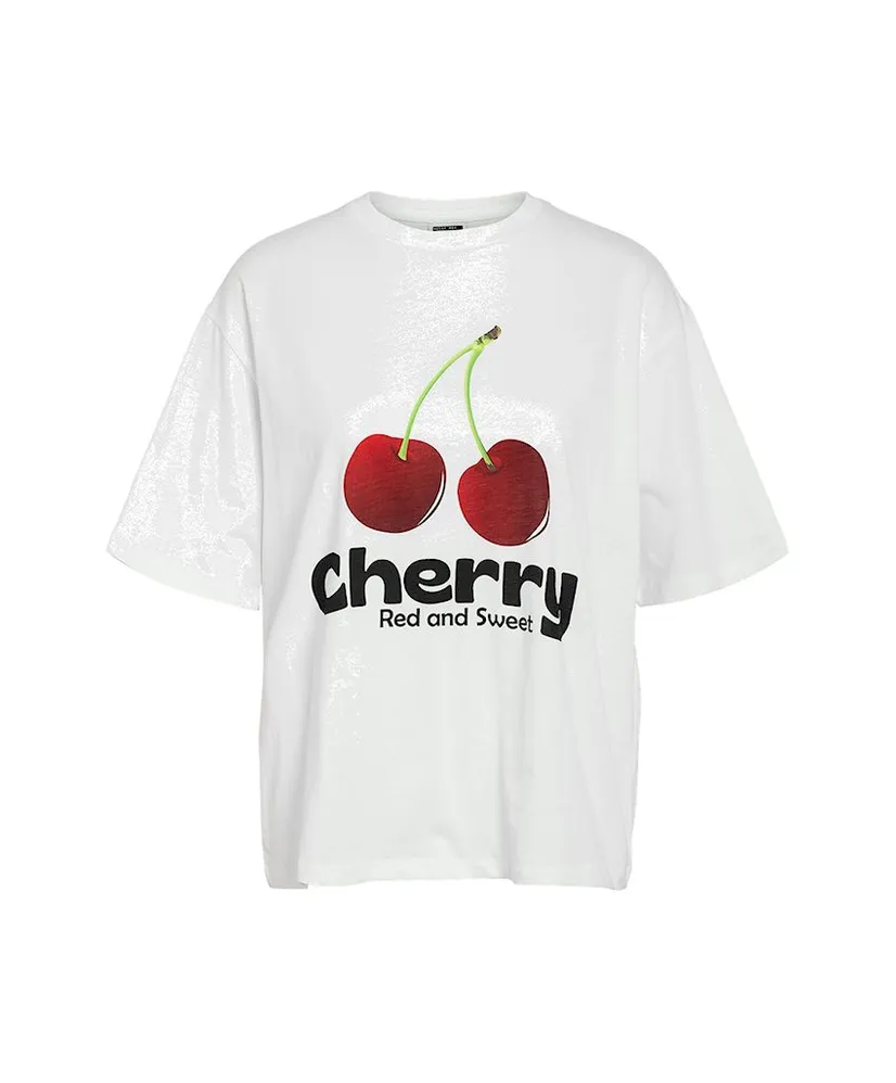 NOISY MAY T-shirt Millie Cherry