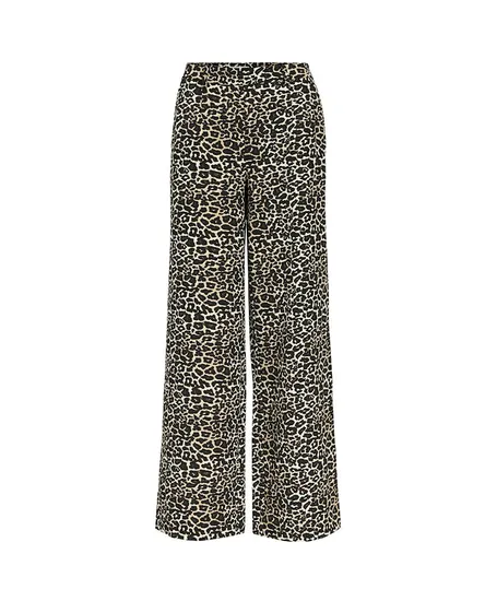 OBJECT Broek Alba Wide Fit Leopard