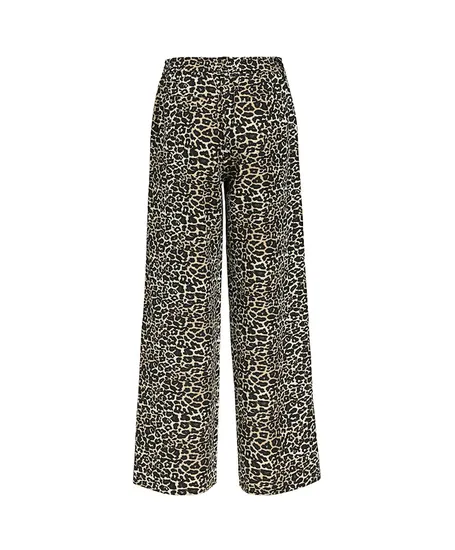 OBJECT Broek Alba Wide Fit Leopard